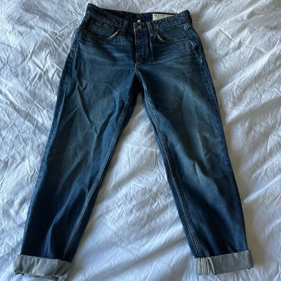 Rag & Bone Indigo Denim Jeans - Picture 1 of 6